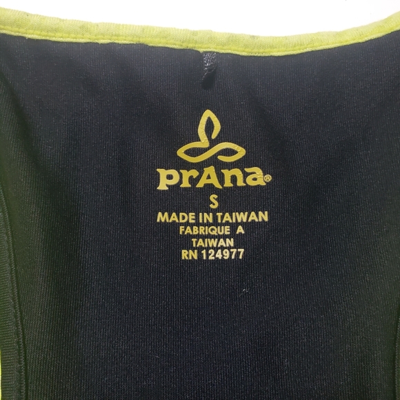 PrAna Mika Yellow Double Layered Tank Top Small - Picture 8 of 11